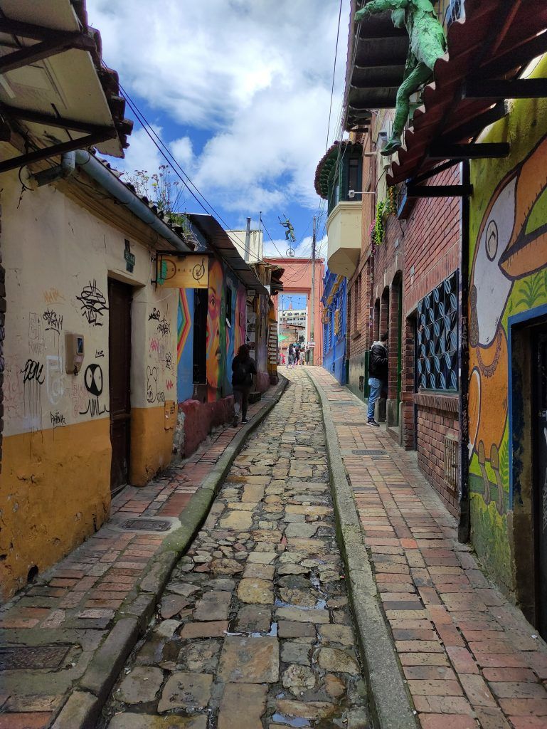Seguridad en Colombia - calles de Bogotá