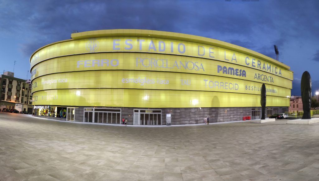 Estadio de la Cerámica - Viaje en coche por España