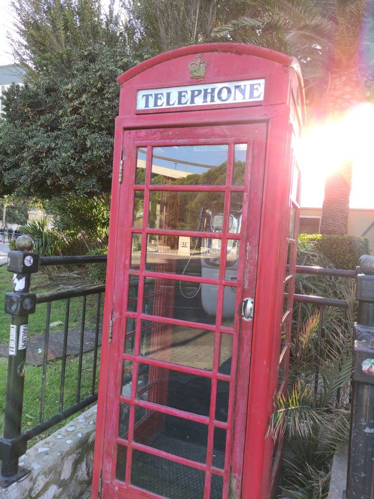 Cabina en Gibraltar