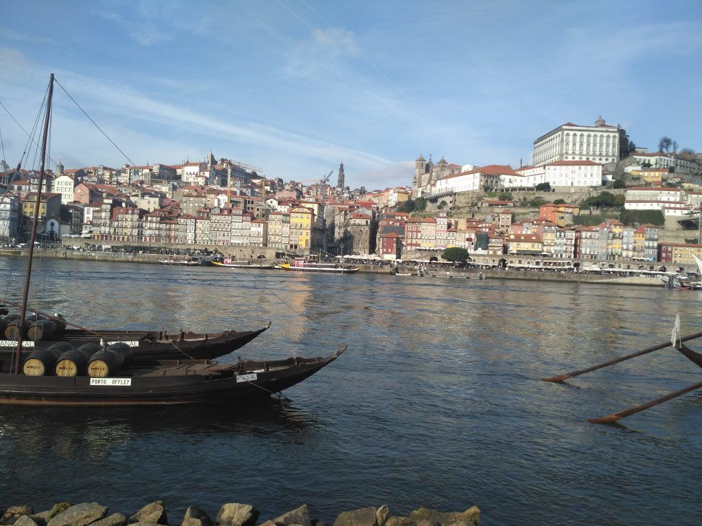 Ribeira de Oporto desde Vilanova