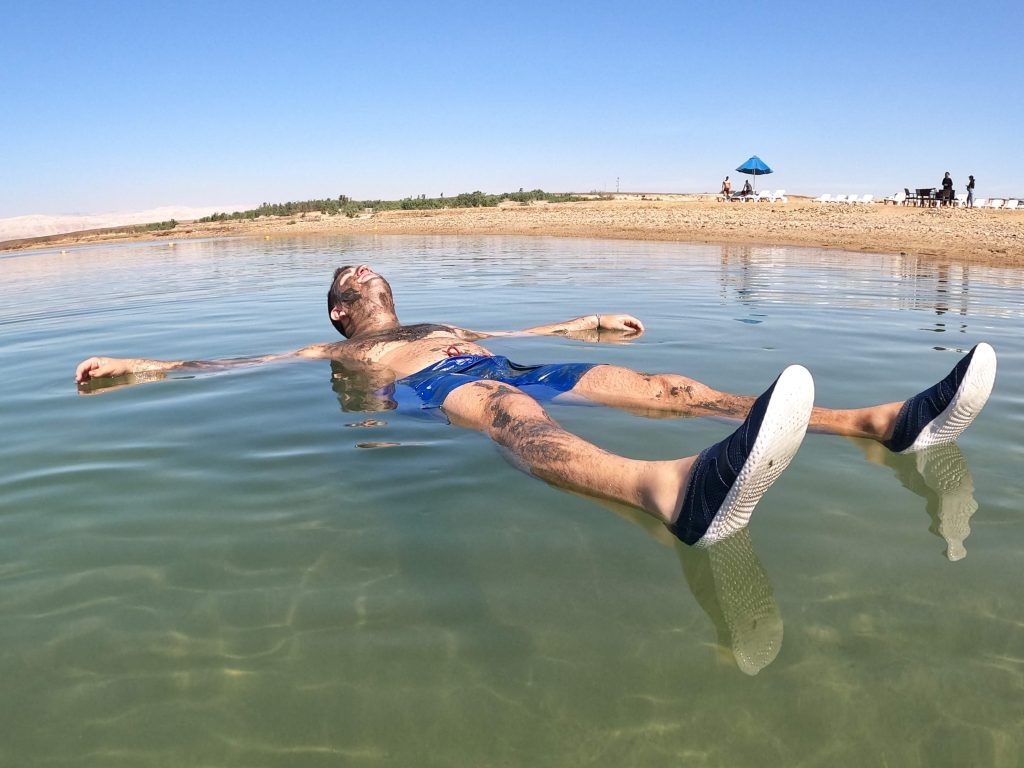 Barro en el Mar Muerto