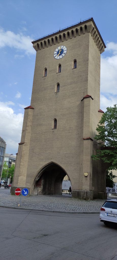 Puerta Isar en nuestro día en Múnich