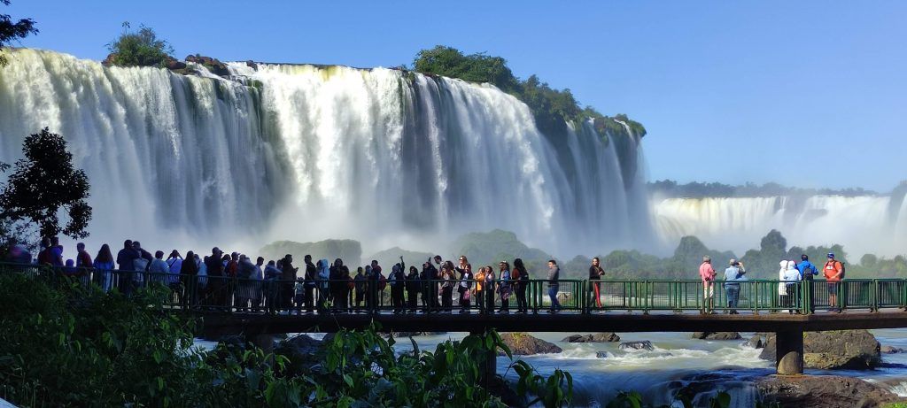 Cascada del Diablo en las Cataratas de Iguazú lado brasileño