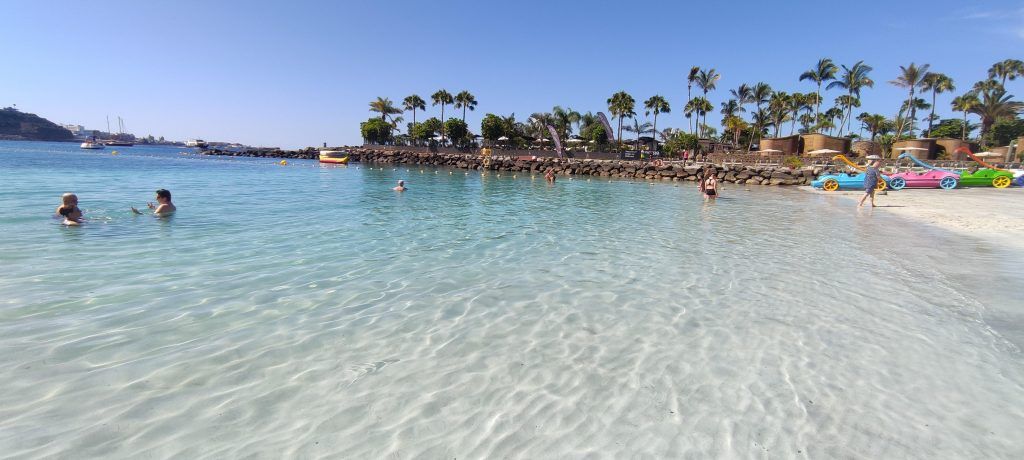 Playa Anfi del Mar en Gran Canaria