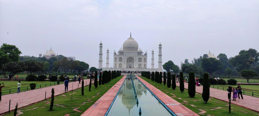 Taj Mahal en la ruta de 10 días por India
