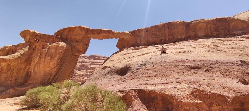 Puente Um Fruth en el desierto
