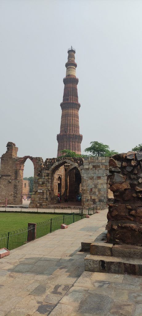 Qutab Minar en Nueva Delhi