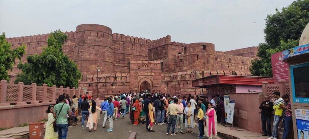 Fuerte Rojo en Agra