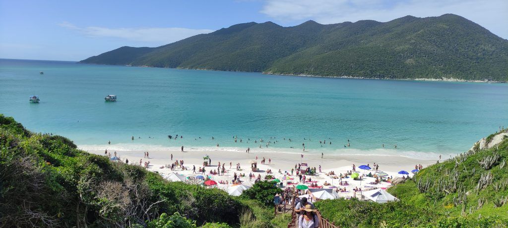 Playa en nuestra ruta de 10 días por Brasil