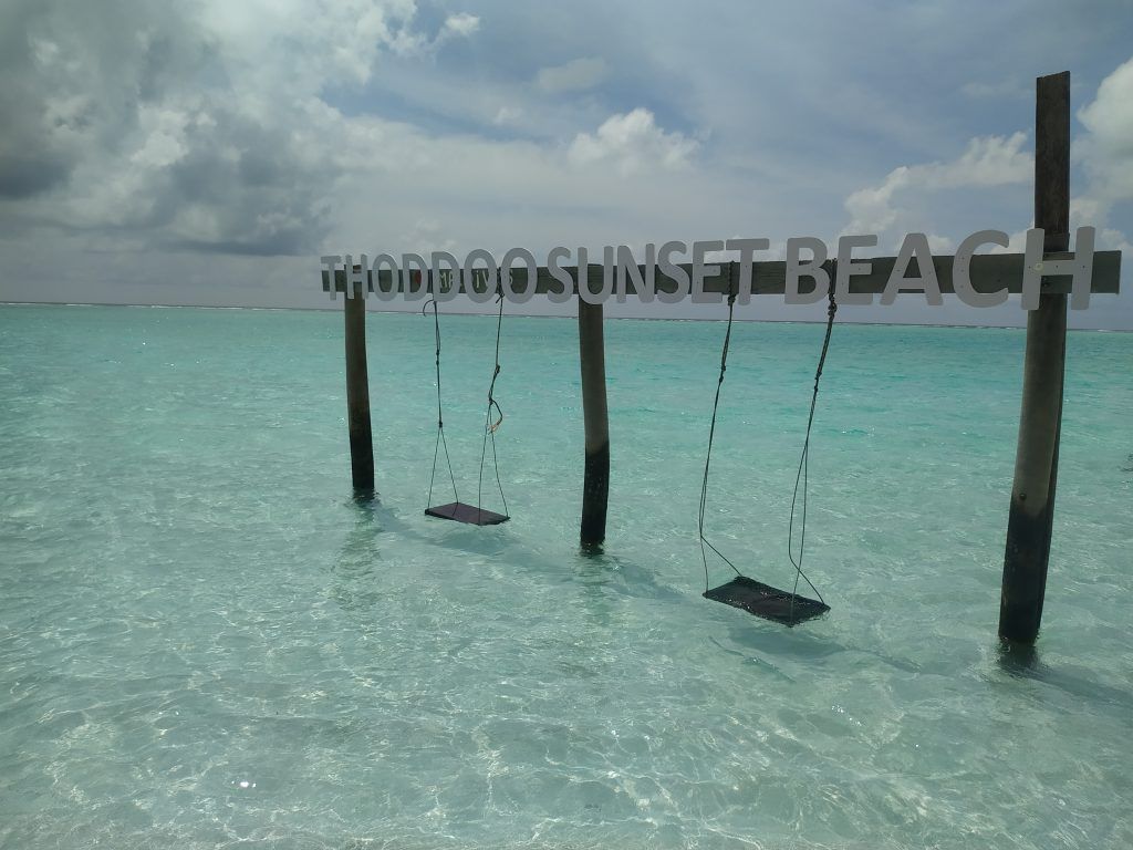 Thoddoo sunset beach