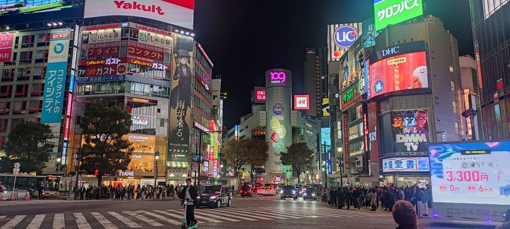 Cruce de Shibuya en Tokio