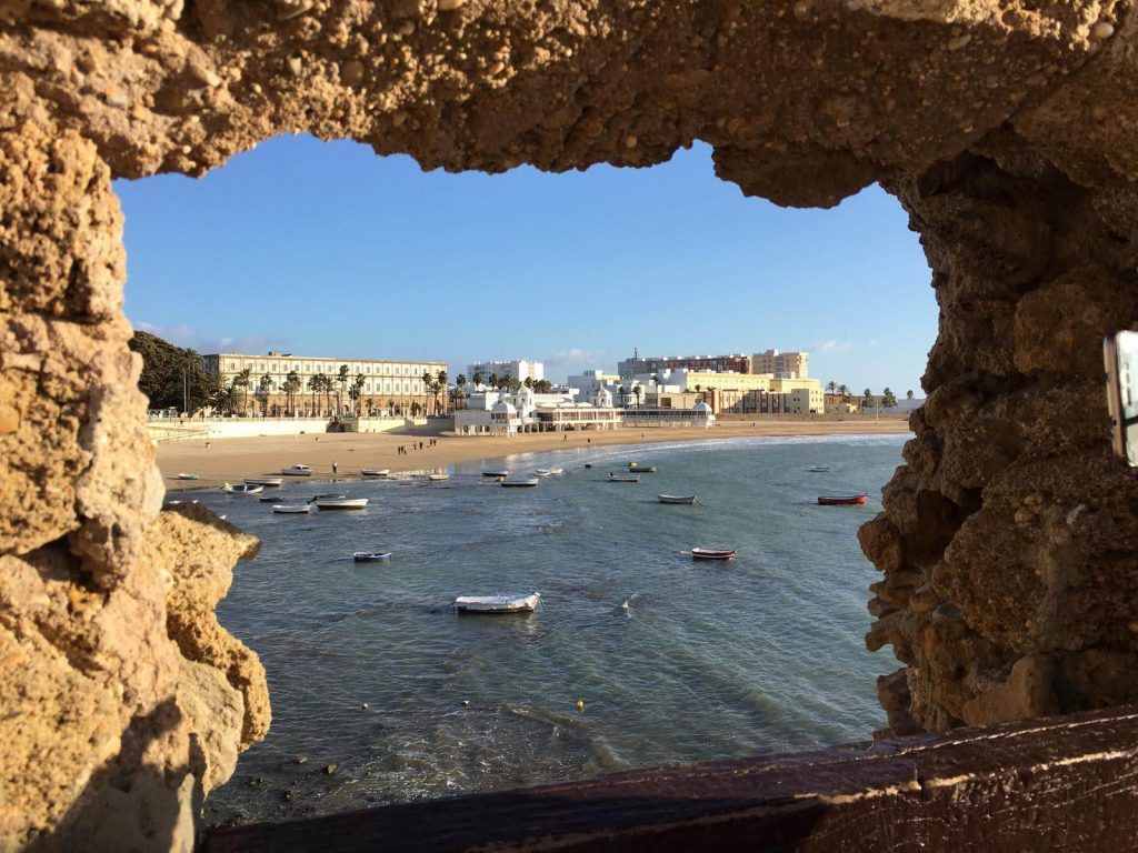 Playa la Caleta, Cádiz