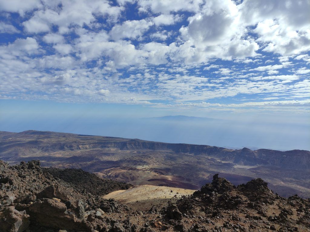 Vistas desde el Teide