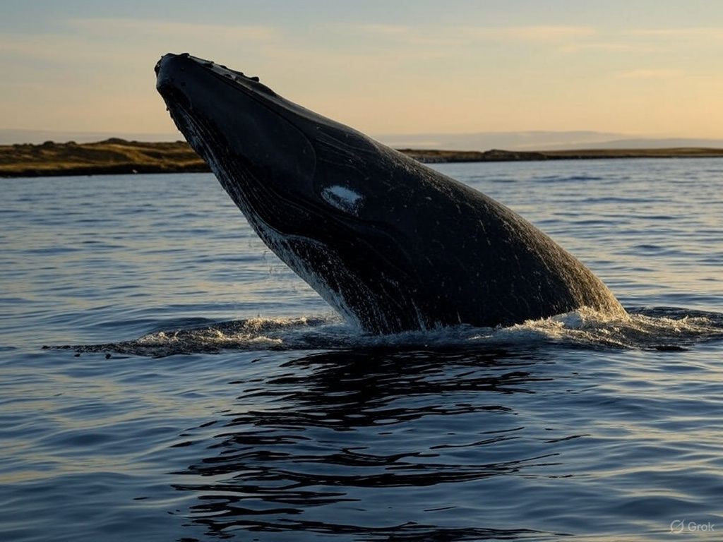 Avistamiento de ballenas en una ruta de 7 días por Islandia